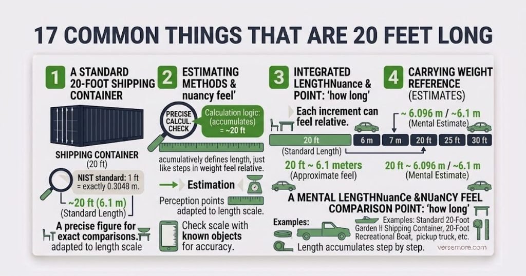 17 Common Things That Are 20 Feet Long