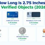 How Long Is 2.75 Inches? 7 Verified Objects (2026)